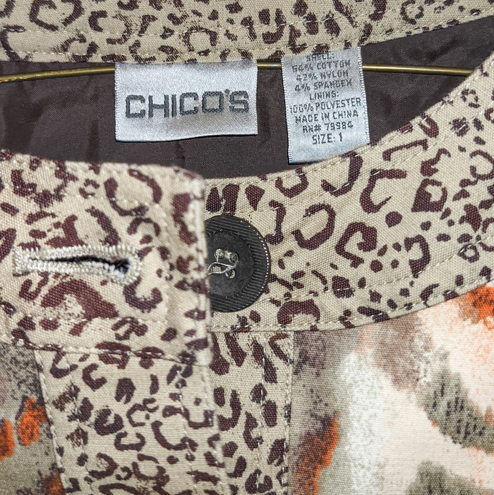 Chico's Multi Pattern Jacket - image 2